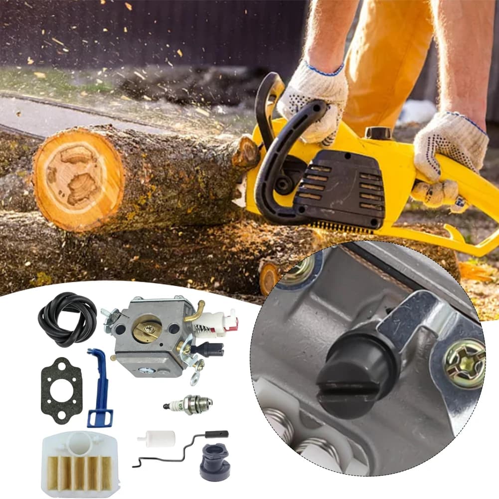 Carburetor As Shown In The Picture Chainsaw Carburetor Kit High-quality Metal Construction Enhanced Fuel Efficiency
