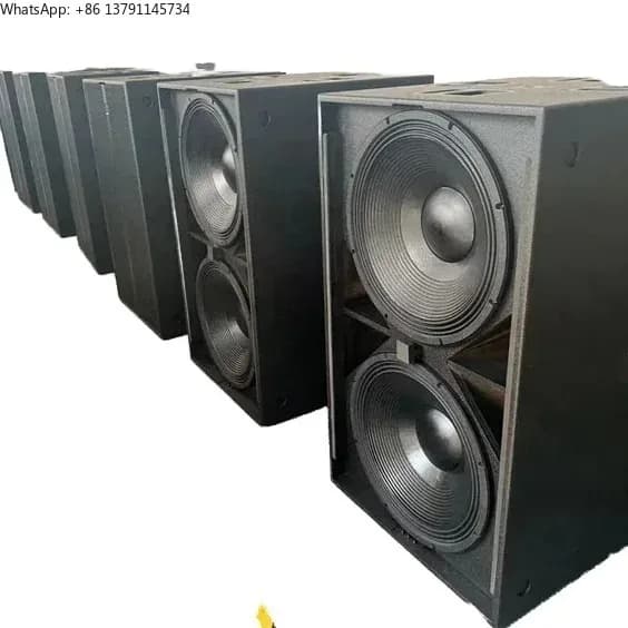 2024 Professional Audio Subwoofers 9007 Speakers Active Passive Dual 21 Inch 3000W Powered
