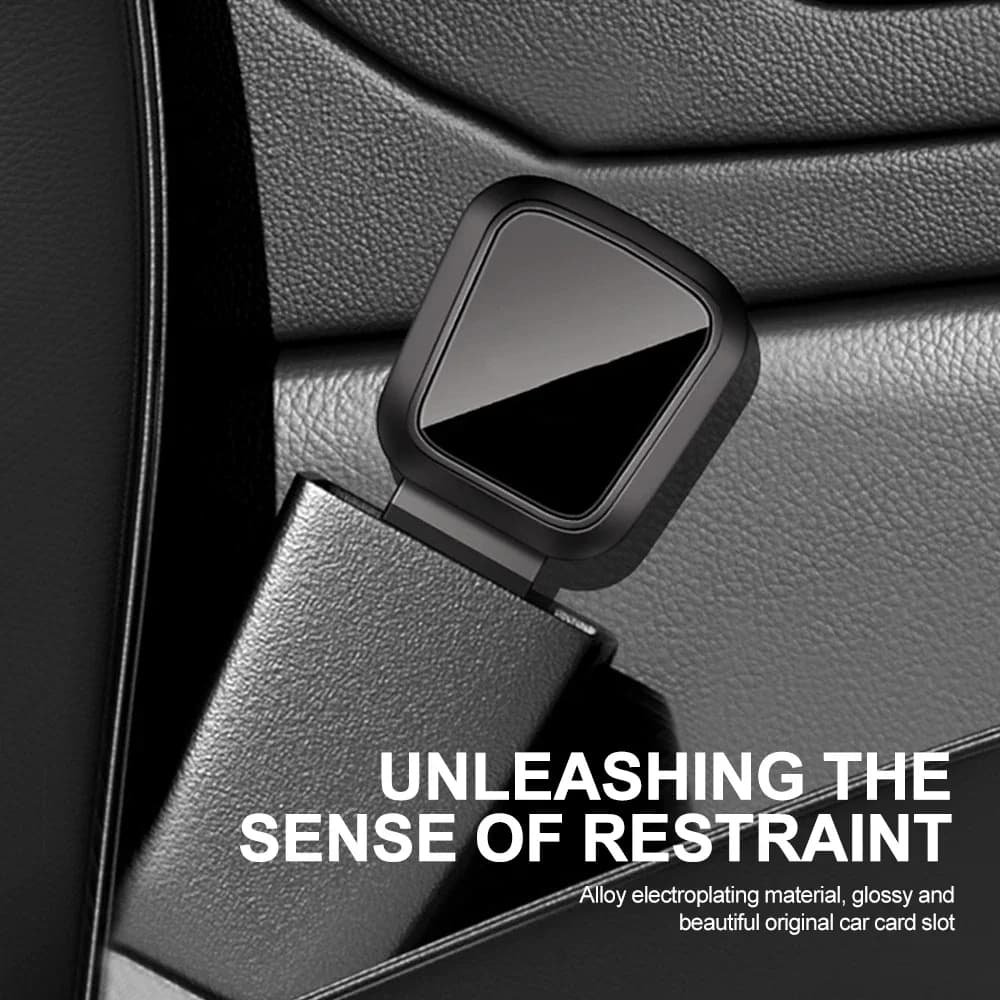 2 PCS Car Seat Belt Clip Extender Safety Seatbelt Lock Buckle Plug Just plug and play Insert Socket Extender Safety Buckle