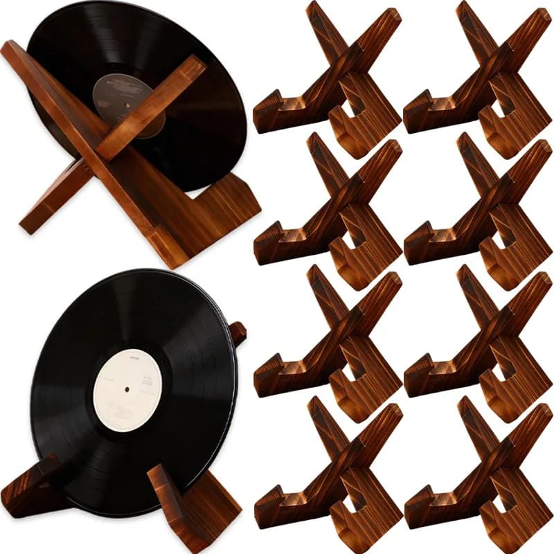 3PCS Wooden Cookbook Holders Document Tablet Reading Record Display Stand Photo Frame Bracket Home Kitchen Cookware Storage Rack