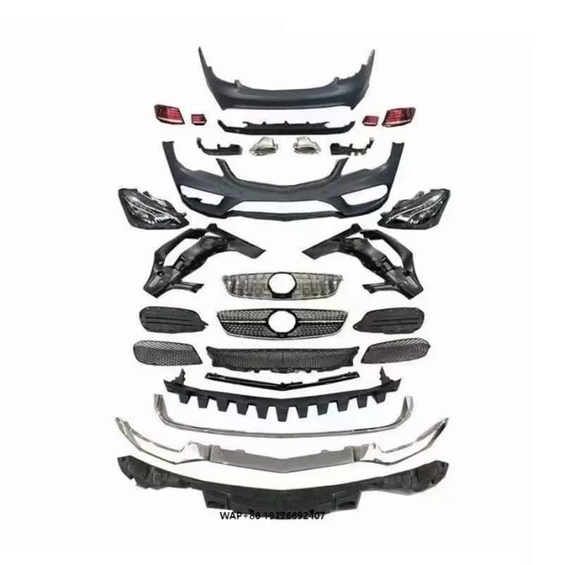 Car Accessories Vehicle Bodykit Facelift for  E Class Coupe W207 Old to New 09-13 Upgrade 14-17