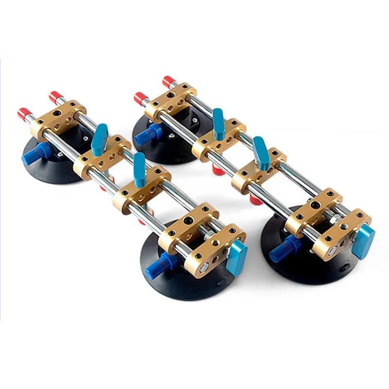 NEW 0MM Manual Seam Setter Marble Stone Seamls Splicing Vacuum Suction Cup Tile Installation Leveling Splicer