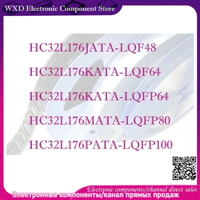 HC32L176JATA  HC32L176KATA  HC32L176KATA  HC32L176MATA  HC32L176PATA  Plastic transparent shell