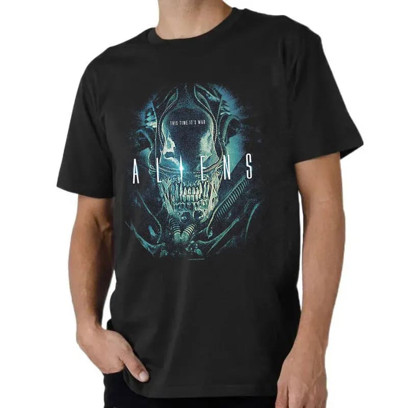 This Time It's War Retro Sic fi AlienT-Shirt Lv-426 Horror Monster Predator Xenomorph Ellen Ripley print Tee All size Tops S-6XL