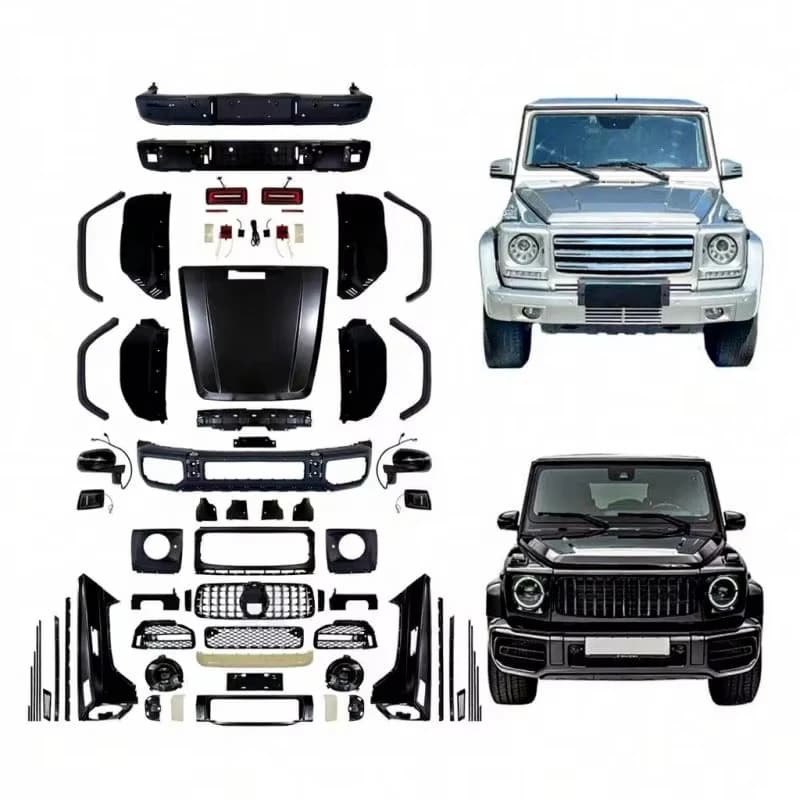 STLF For Mercedess Benzs W463 2004-2018 Body Kit Automobiles Upgraded To W464 2019-2024 Full Taillight Headlamp G Class