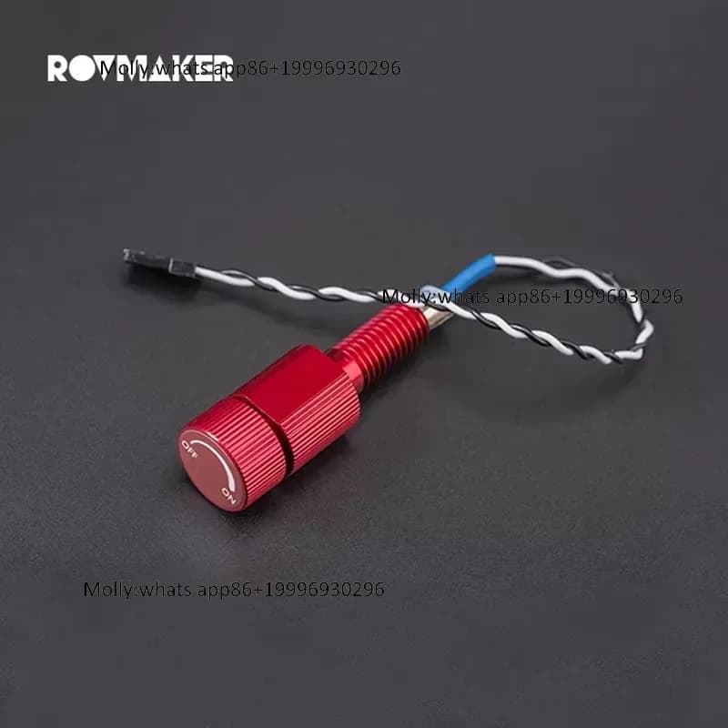 Rovmaker Aluminum M10 Underwater Waterproof Power Switches Rotary Diy Kit 300m Depth Underwater Control Rov Switch