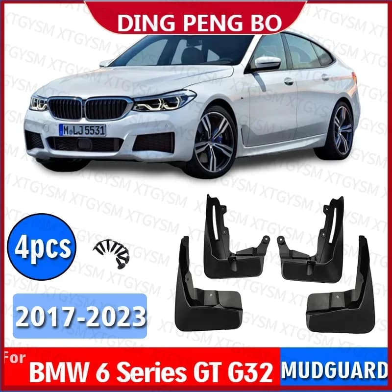 FOR BMW 6 Series GT G32 Mudguards Fender Mudflaps Splash Mud Flap Guards Car Accessories Auto Styline Mudguard 2017-2023
