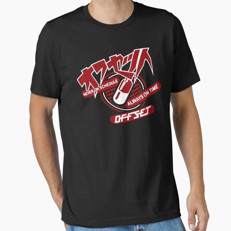80s Retro Anime Akira japan manga printed Short-sleeve crewneck T-shirt for men Large size Adult S-6xl Tops
