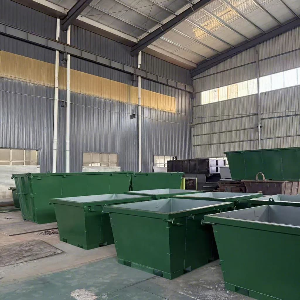 Eco Friendly High Strength Wear Resistant Custom Size Skip Bin