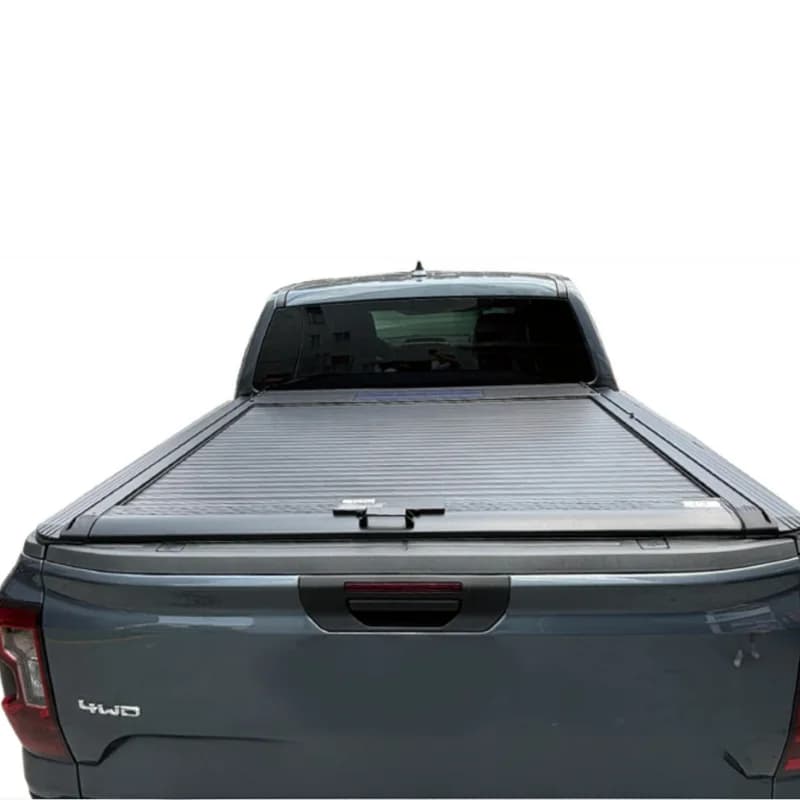 High Quality Replacement 4x4 Off-Road Black Aluminum Retractable Hard Tonneau Cover Waterproof Locking For Ranger
