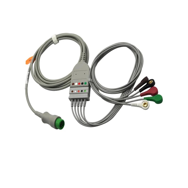 EV6202/EV6201 ECG Trunk Cable with Leads 0010-30-4271 9