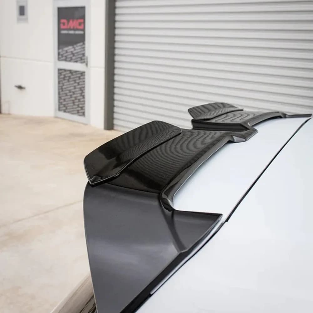 For Oettinger Roof Spoiler Extentions Flaps Rear Wing Winglets Fit Volkswagen Polo MK5 6R 6C GTI 2009-2017 Custom Body Kit