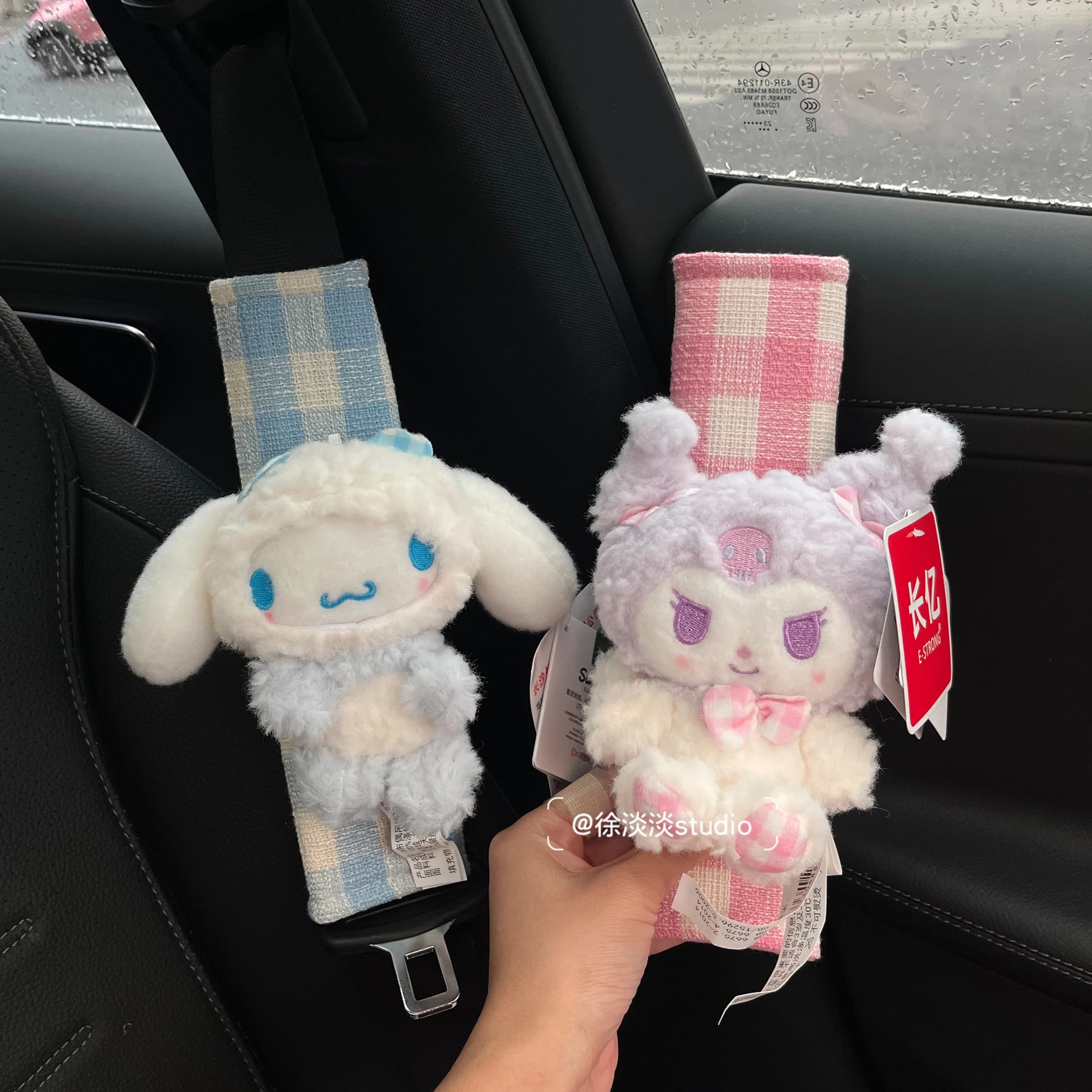 Sanrio Seat Belt Covers Car Accessories Accesorios Coche Car Shoulder Pad Seat Belt For Adults Youth Kids Accessories Interior