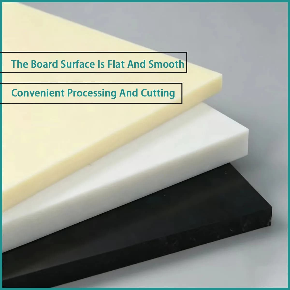 High Quality ABS Plastic Board 0.5-30mm Thick White Black Apricot Color DIY Sheet for Model Making Decoration Equipment Lining