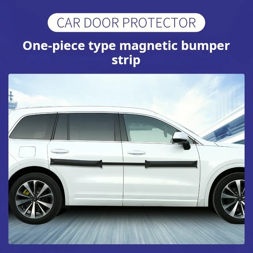 Car Door Anti-collision Device Door Opening Kill Circular Anti Scratch Strip Novice Sedan Universal Magnetic Protection Strip