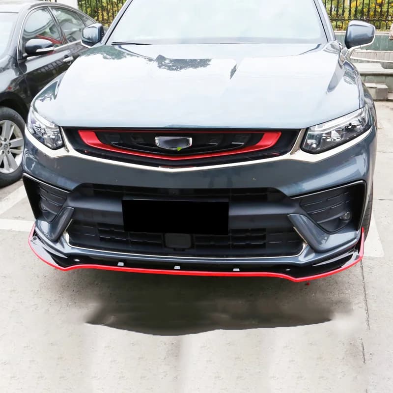 For Geely 2019-2022 XINGYUE XINGYUE S TUGELLA Modified Front Bumper Lip Shovel Surround Spoiler