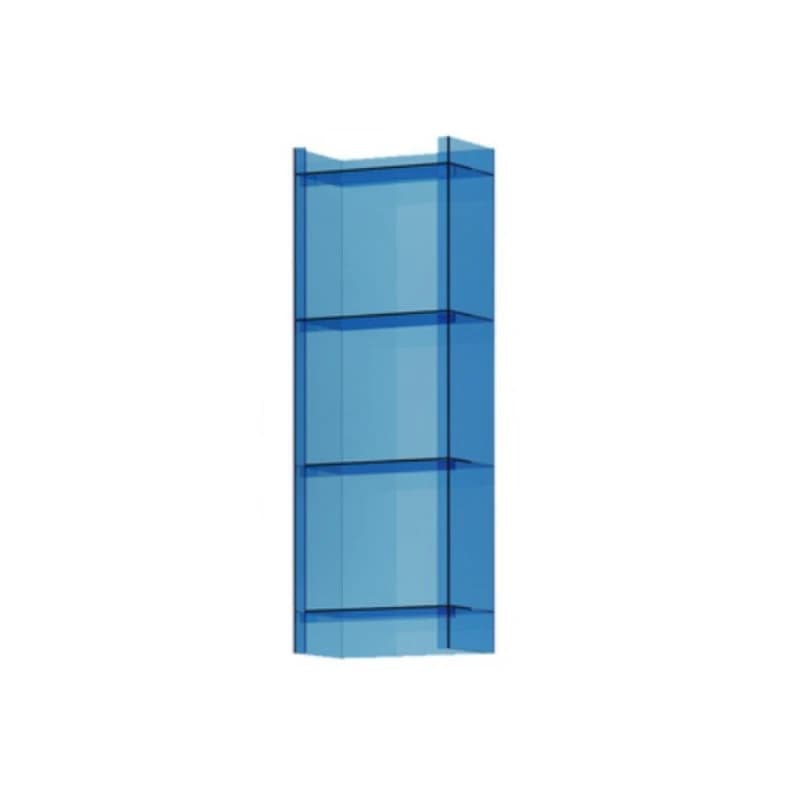 Light luxury small bookshelf, balcony home use, narrow cabinet, simple solid wood, floor rack