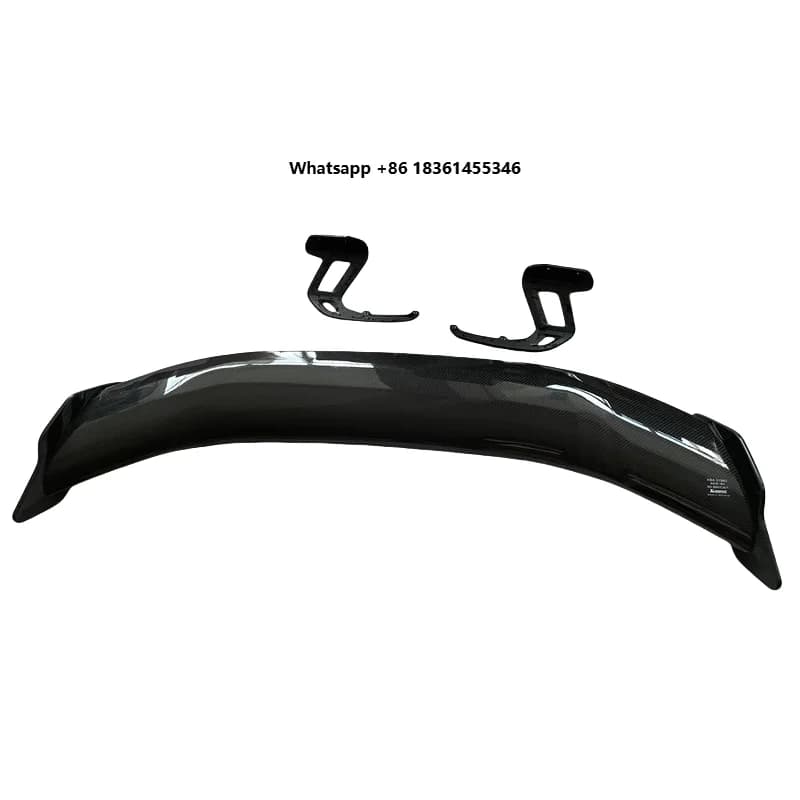 Dry Carbon Fiber AK Spoiler for  G80 M3 G82 M4 Rear Wing Perfect FItment
