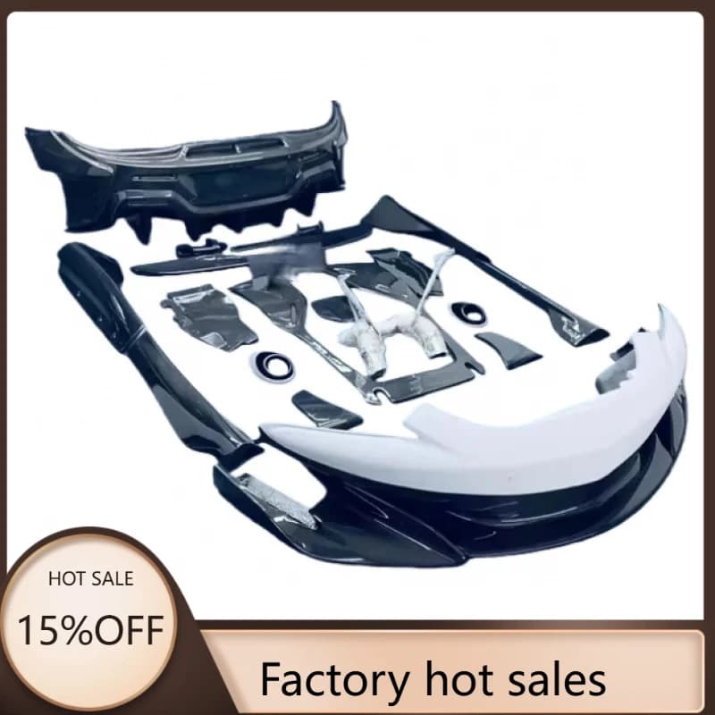 Premium Accsori Upgr To 0LT R Style Glossy Carbon Fiber Car Body Kit Exterior Side Skirts C 0S Durle