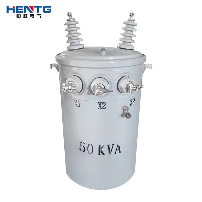 Mv&hv Transformers Factory Price 25kVA-250kVA High Voltage Electric Power Transformer D11 Single Phase Pole Mounted Transformer