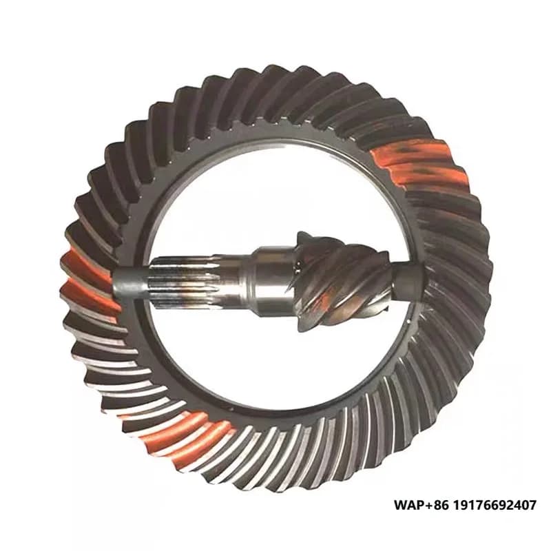 DDAC Steel New 6x41 Dongfeng Truck Crown Wheel Pinion Bus Accessories Active/Passive Differential Ring Pinion Gears Repair