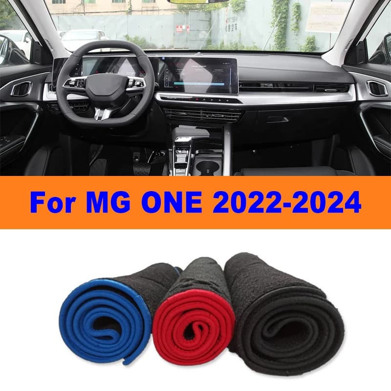 Anti-Glare Dashboard Cover Dash Mat Non-Slip Sun Shade Pad Interior Protector For MG ONE 2022-2024 2023 Car Accessories