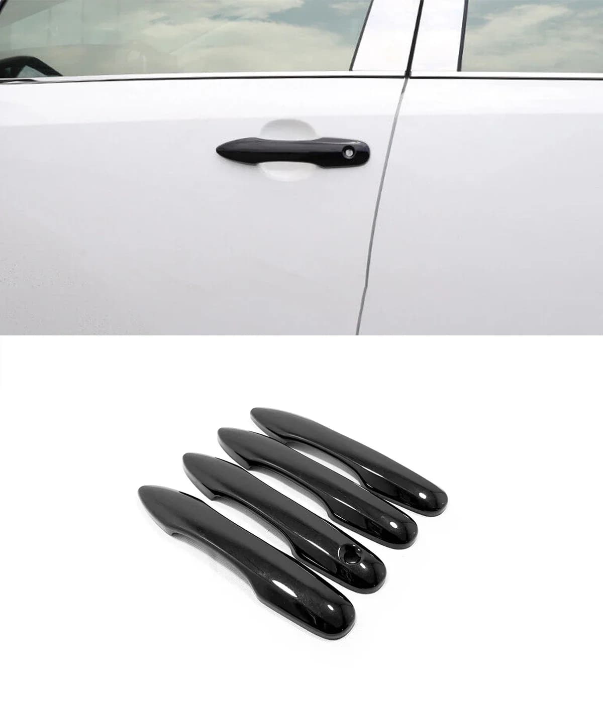 Car Accessories For Toyota Corolla Cross 2022 2023 2025 Side Door Handle Cover Trim Auto Parts Exterior Protector Sticker