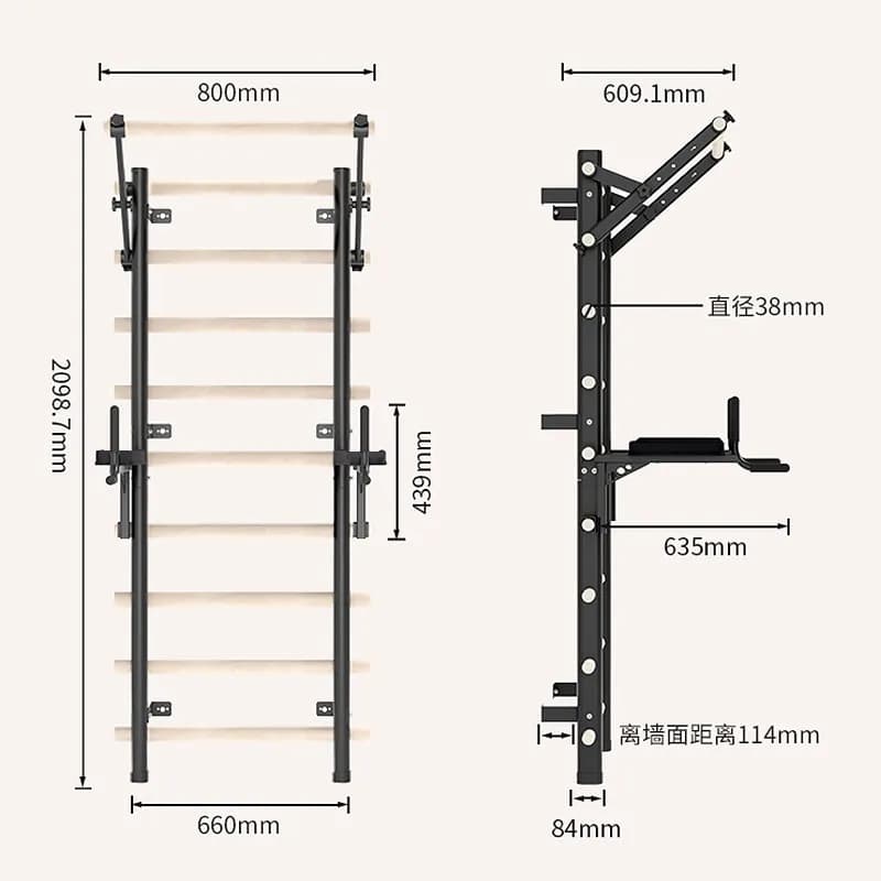 CX Indoor Practice Room Leg Pressure Balance Training Trunk Traction Abs Exercise Home
