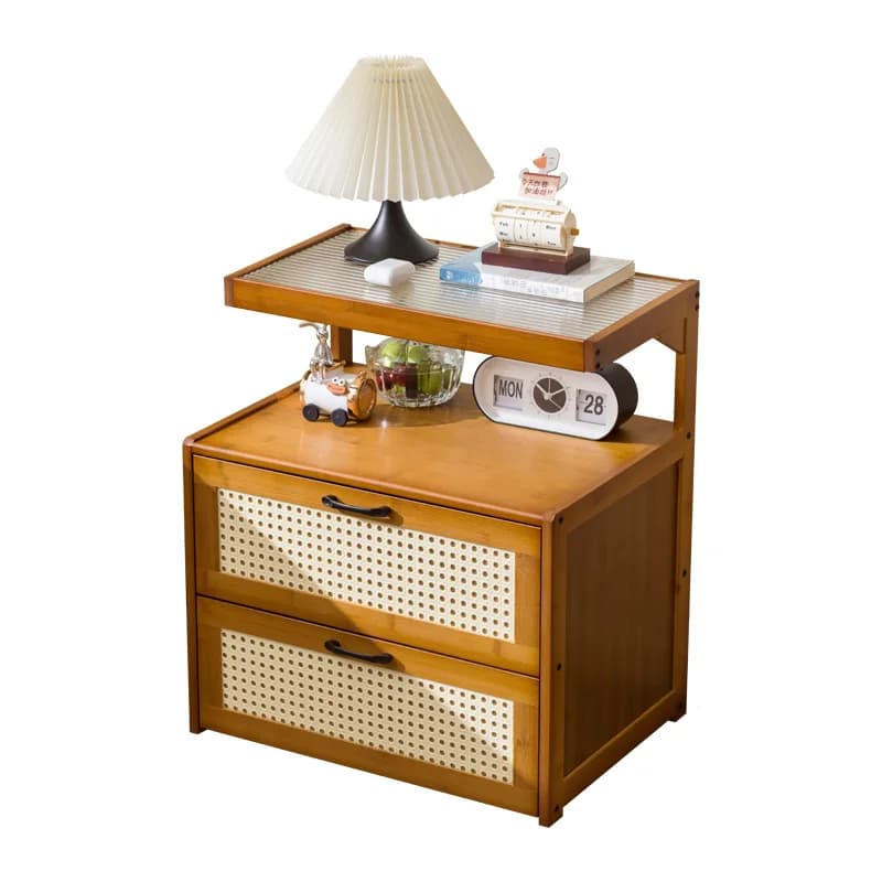 Bedside table household light luxury high sense modern simple storage small bedside storage cabinet