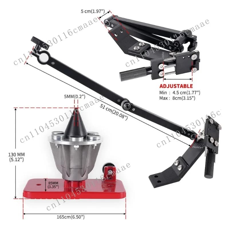 Lawn Mower Blade Balancer 750-087 Magnetic Wall Mount Knife Sharpener 2nd Generation 42-047 339075B