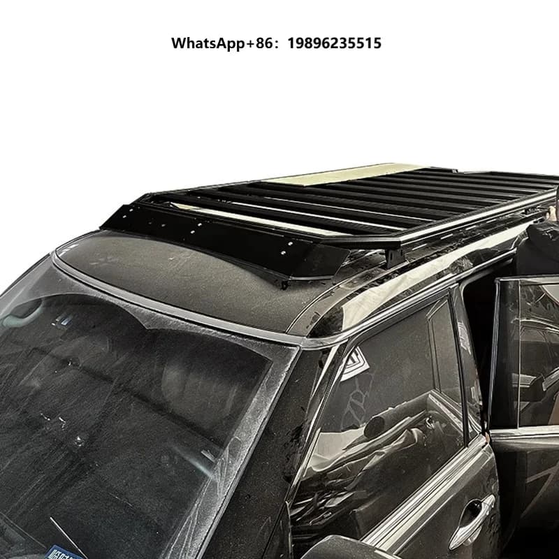 Aluminum Alloy Roof Luggage Rack, Roof Support, Ultra-strong Load-bearing, Compatible with Various Car Models.