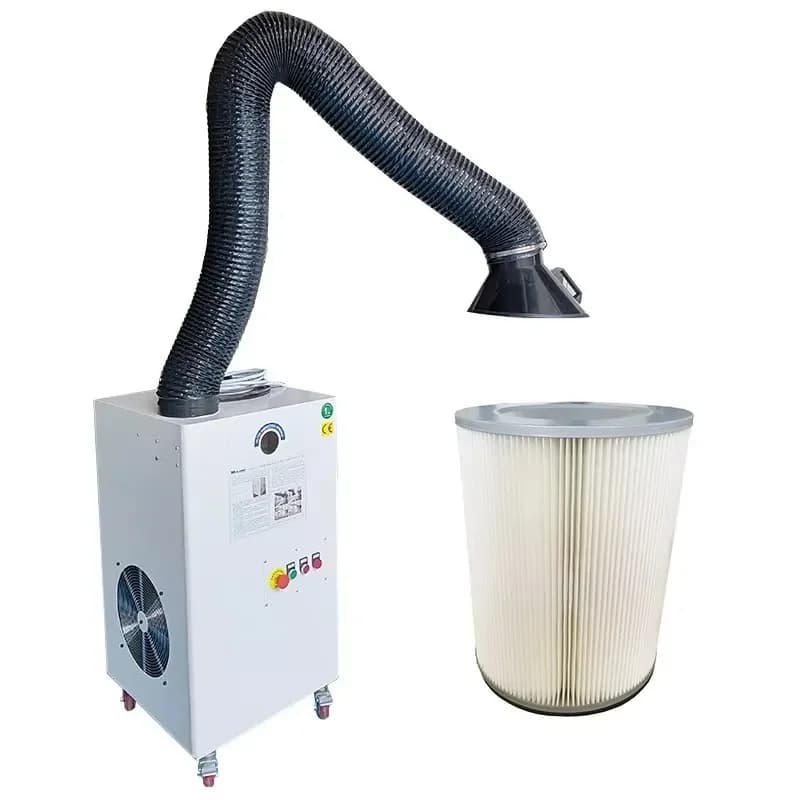 Mobile Portable Extractor Smoke Dust Collector Welding Dust And Fume Extractor