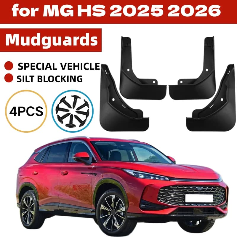Mudflaps Mudguards Fit for MG HS 2025 Rongwei RX5 Mudguards Tire Fenders Mud Flaps Wheel Guards Accessories