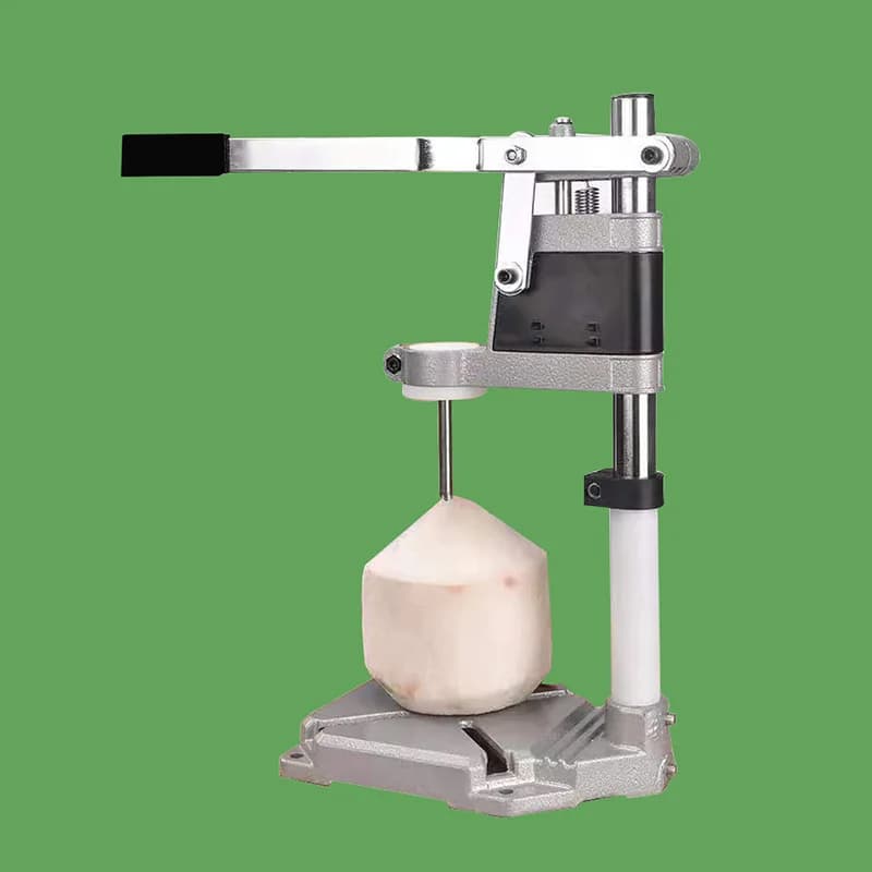 Commercial Green Coconut Shell Punching Opening Machine Fruit Store Coconut Drilling Hole Cutting Beverage Shop Fruit Processing