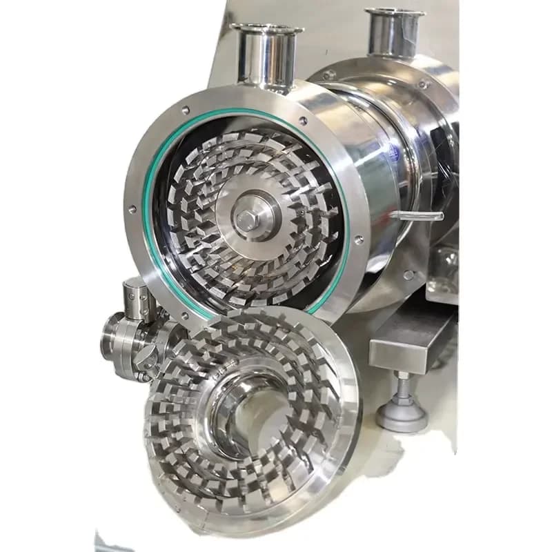 7.5KW Stainless Steel 316L Tri Clamp Single Stage Emulsifier Pump Horizontal High Shear Mixer Homogenizer Pump