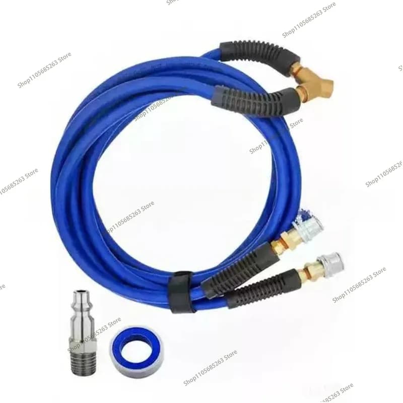 PVC hose, car tire inflation extension tube 1/4npt American quick connector