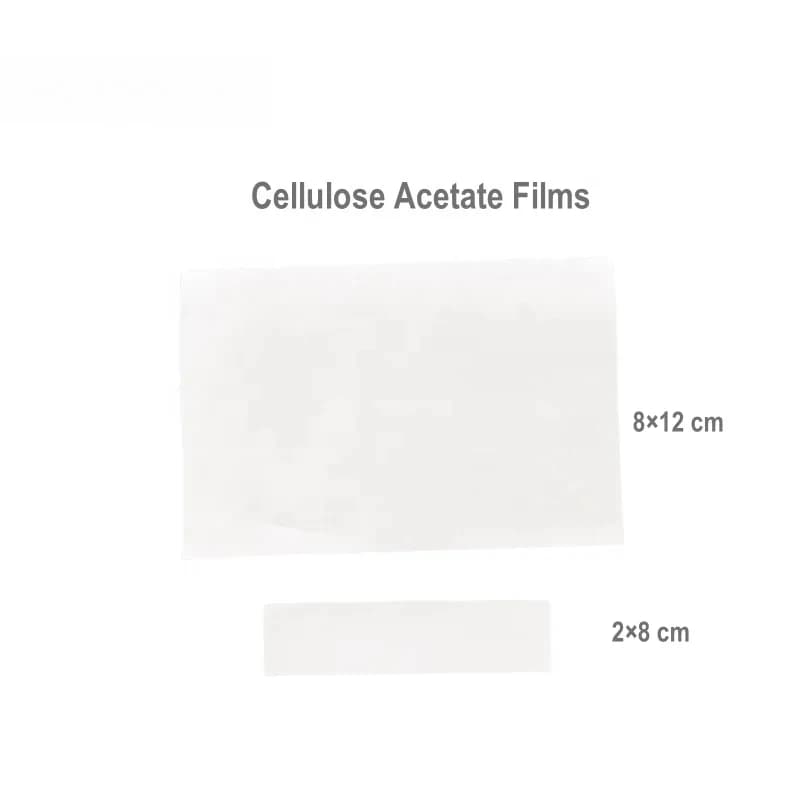 Acetate 2*8cm & 8*12cm Filter Paper Membranes for Protein Electrophoresis