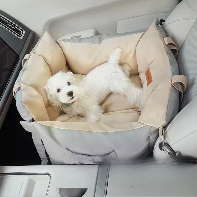 Pet car safety seat small out kennel car seat cushion dog waterproof car seat artifact portable cat nest