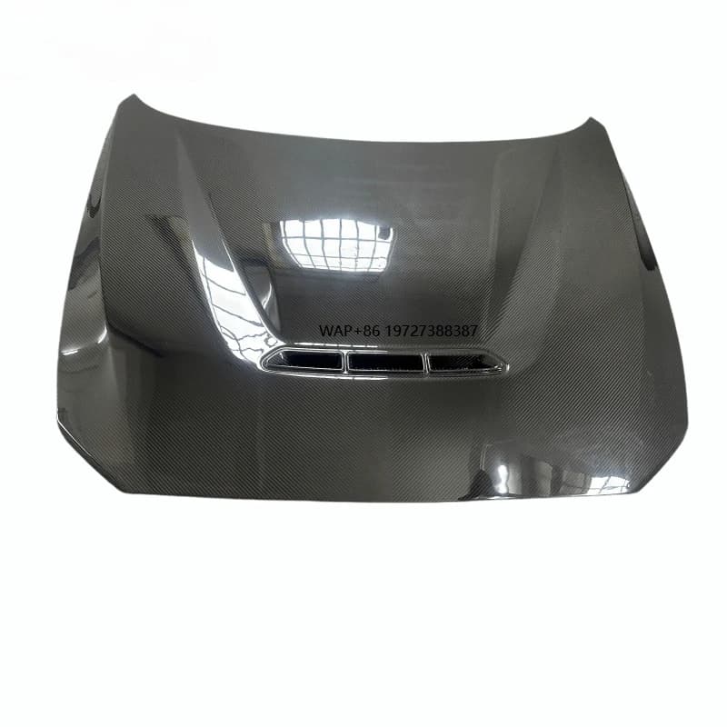 Engine Hood Body Kit for  M2 G87 Modified CS Style 3k High-quality Dry Carbon Fiber Car air Kit