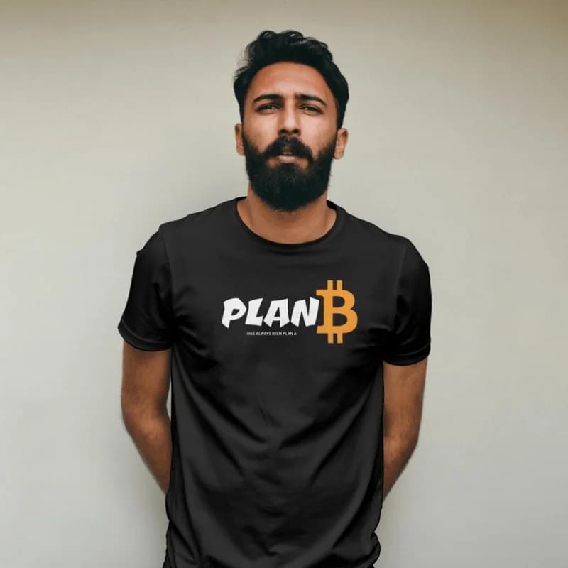 0404 Bitcoin Crypto style Gift t shirt for Crypto Traders BTC Fan 100% cotton printed Bitcoin Symbol Graphic Tee All size tops