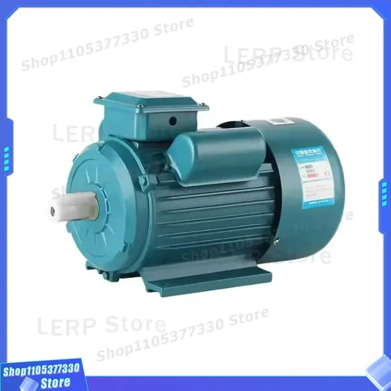 XinXinYu 1.1kW Single Phase Asynchronous Motor 220V Pure Copper Winding High Power 32mm Frame Foot Mounted Type with 1 Year