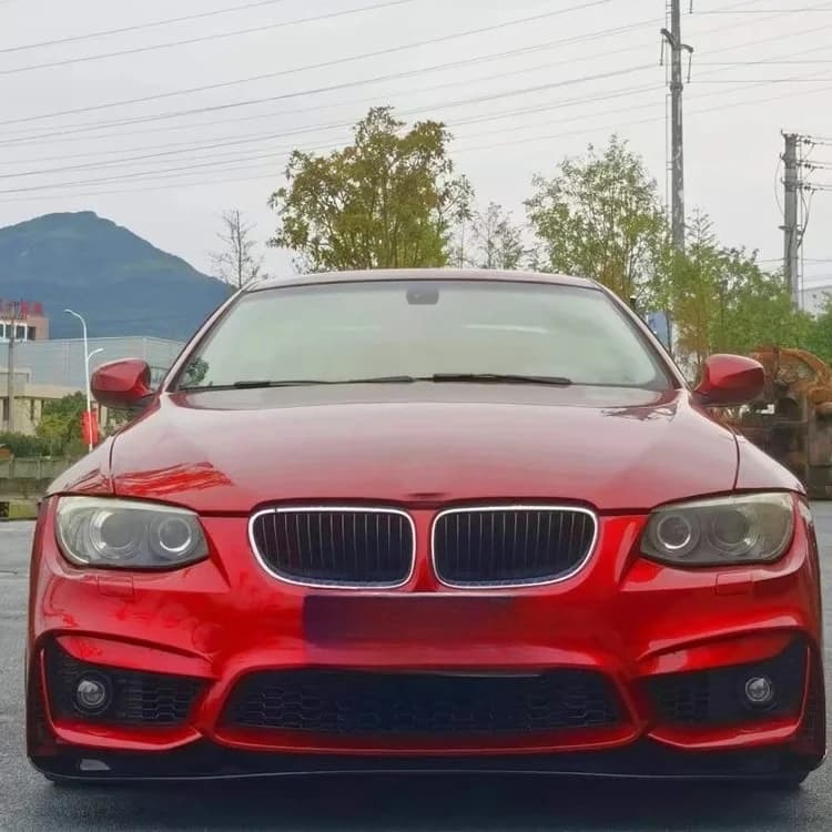 For E92 2005-2012 Factory Sales M3 M4 Style Front and Rear Bumper Lip Side Skirt Fenders Exhaust Pipe Body Kit