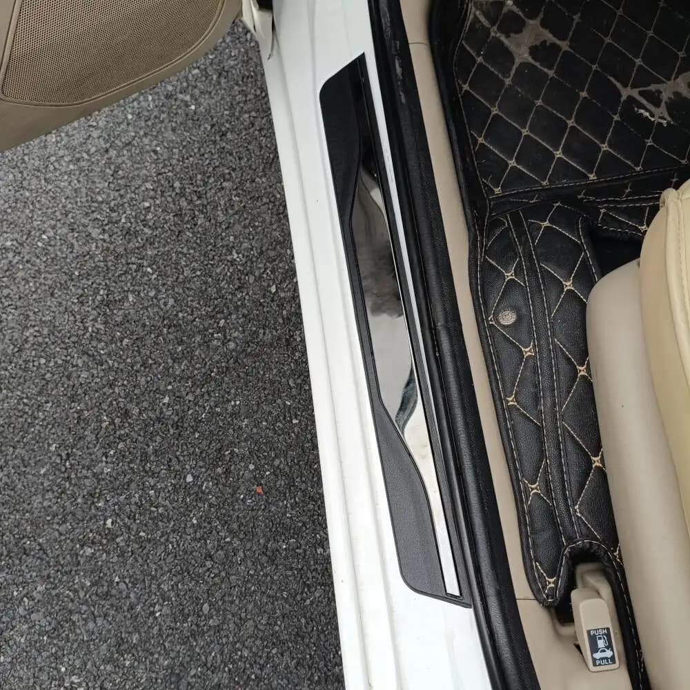 Car Door Sill Protector For Москвич 3‌ Moskvich3 2023-2027 Interior Cover Threshold Decoration Sticker Trims ABS Steel Auto Part