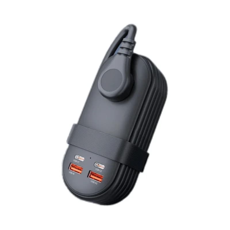 65W GaN fast charging portable power strip USB charging travel