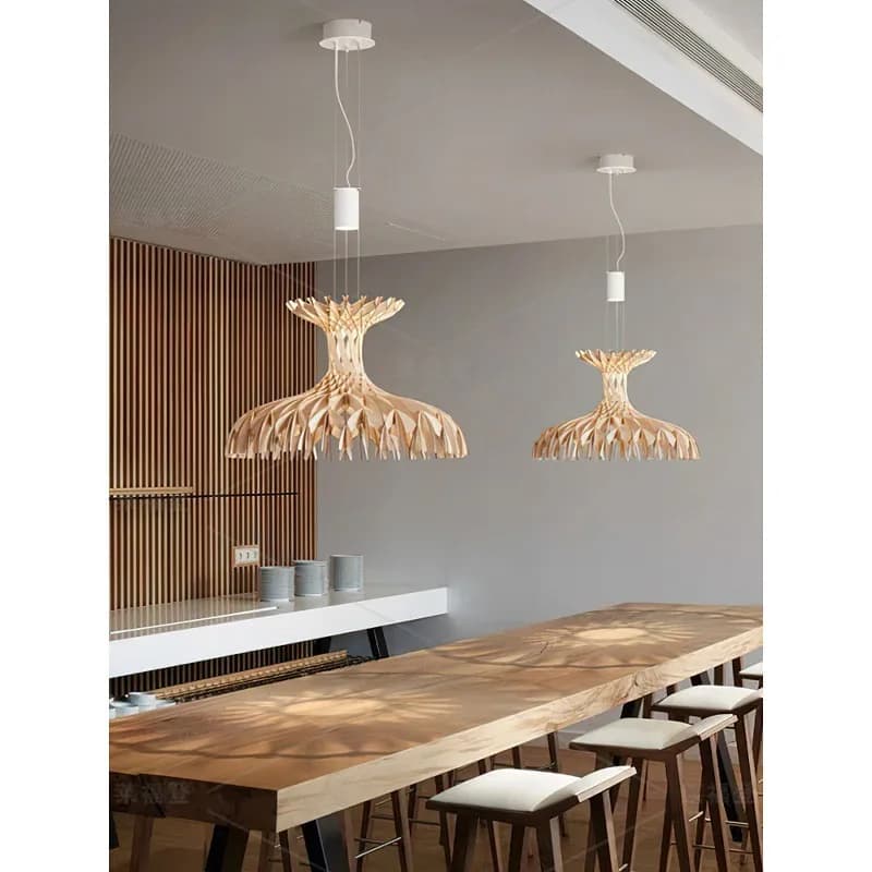 Japanese restaurant chandelier, hotel B & B South East Asia tea room living room table lamp