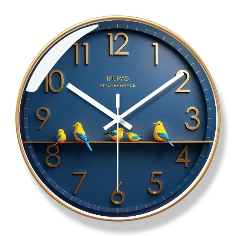 10/12/14Inch Simple Fashion Wall Clock Living Room Hanging Watch Modern Design Creative Silent Quartz Watch Decorative Clocks