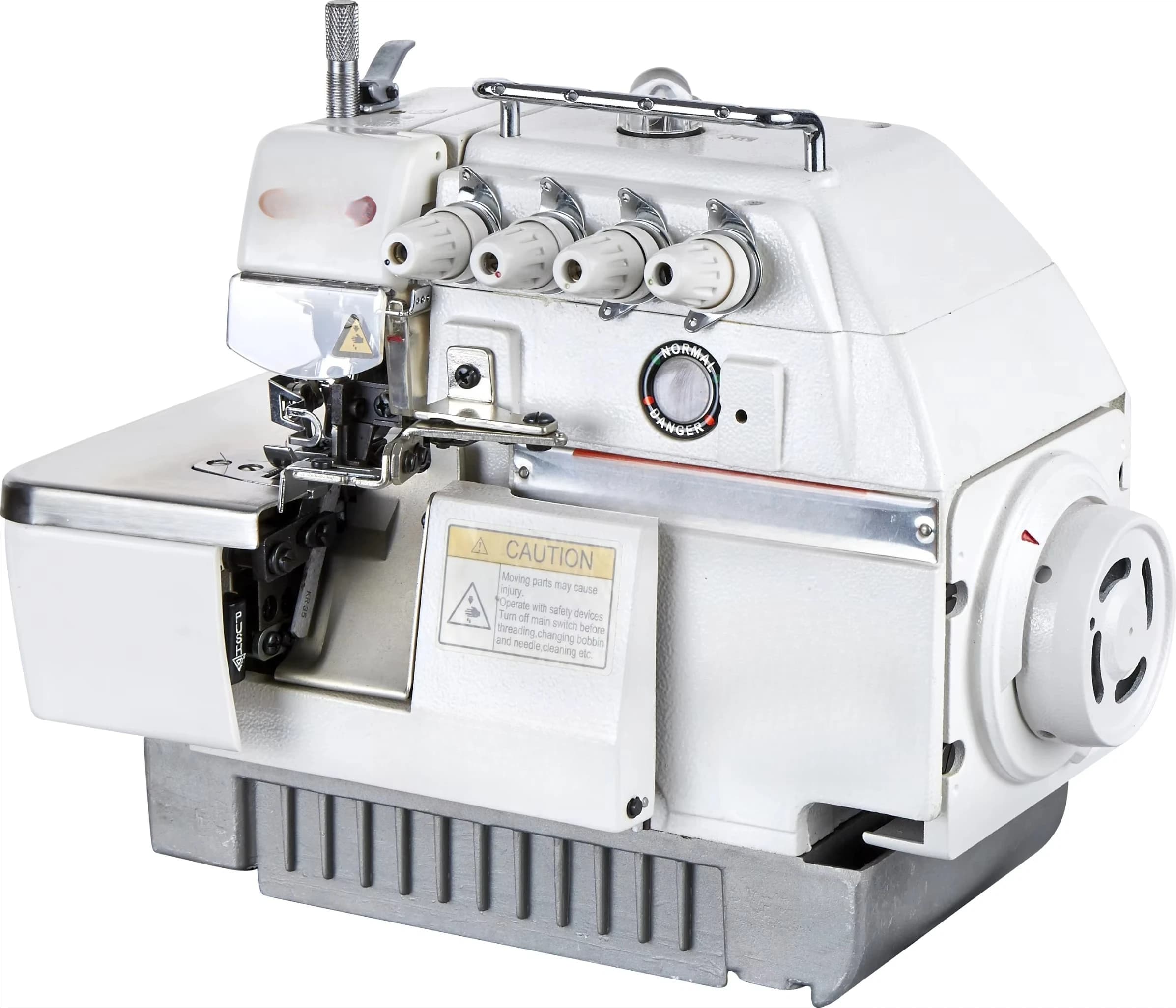 747D  Sewing Machine High-Speed Industrial Overlock Stitch Home Use Servo Motor Manual Feed Mechanism Metal Body