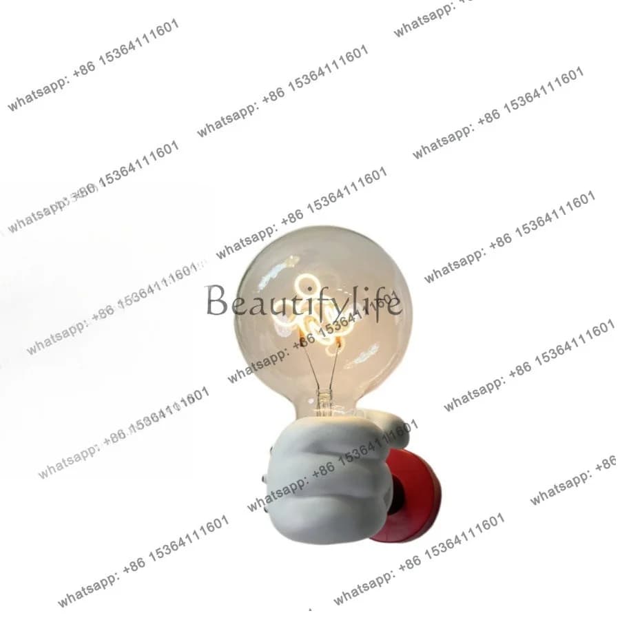 PG-Creative small and exquisite bedroom handheld wall luminous cute warm bedside luminous ornament