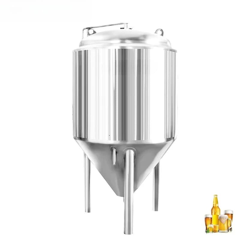 One-Stop 1000L Fermentation Tank Copper Brewing Fermenting Tank 1500 Industry Capacity 300L Pressure Vessel For Beer Production
