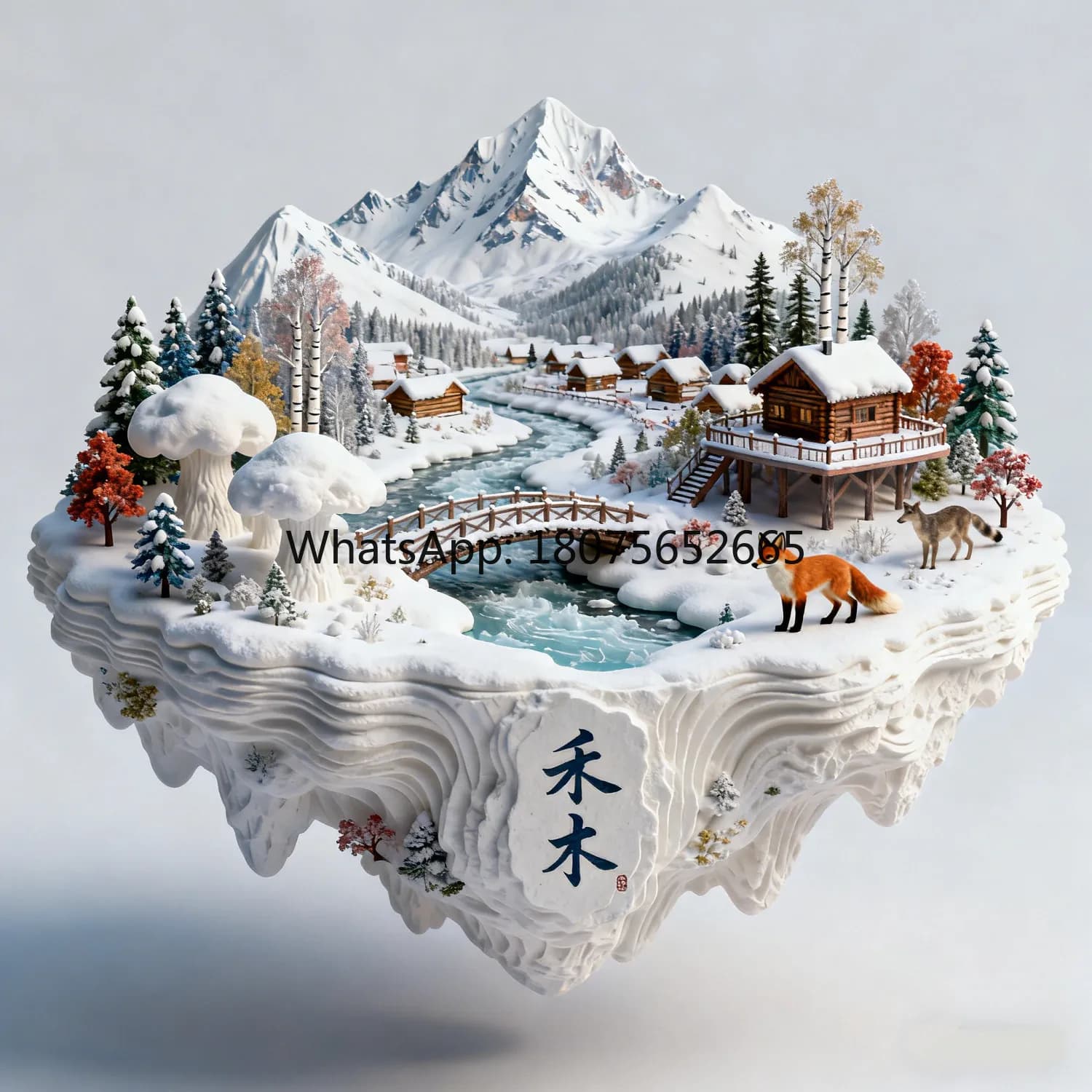 Altay hemu metal refrigerator sticker stereo xinjiang tourist attractions souvenirs cultural and creative souvenirs for friends